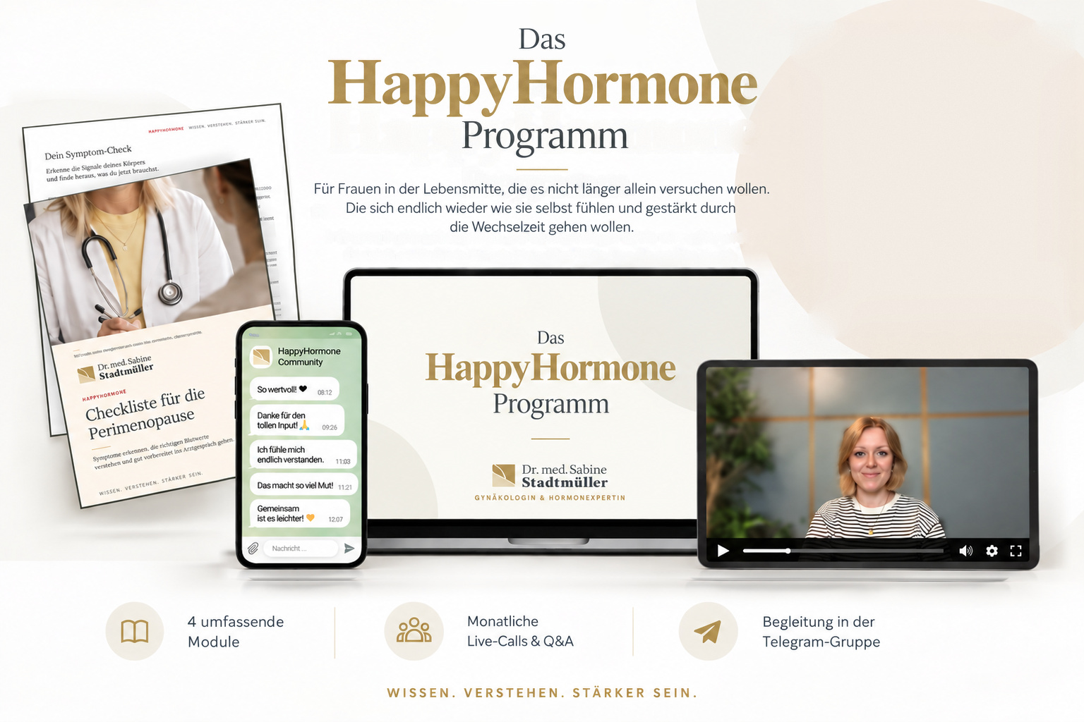 Das HappyHormone Programm: Module, Community und Live-Calls im Überblick